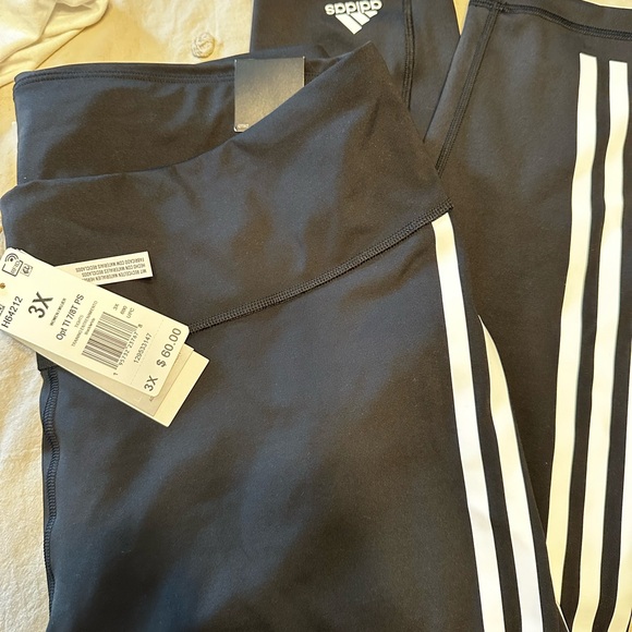 3X Adidas Training Crop pant - Picture 3 of 10